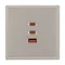 Минифото #4 товара Механизм розетки с быстрой USB зарядкой SCT-NOBE-MUACC-SFPL-FC-CA (65W, QC3) (Arlight, -)