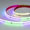 Минифото #1 товара Светодиодная лента DMX-COB-X1008-18mm 24V RGB-PX126 (11 W/m, IP20, CSP, 5m) (Arlight, -)