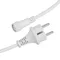 Минифото #1 товара Шнур питания ARD-CLASSIC-ICEFALL-1.5M White (230V) (Ardecoled, Закрытый)