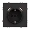 Минифото #2 товара Механизм розетки с USB зарядкой SCT-NOBE-MUAA-SFPL-BK (230V, 16A) (Arlight, -)